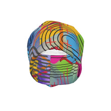 Load image into Gallery viewer, Blue Multi Graphic Beanie

