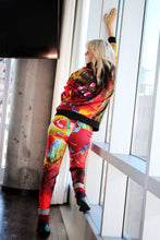 Load image into Gallery viewer, Floral Vibrance Yoga Pants
