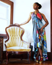 Load image into Gallery viewer, Women&#39;s Halter Maxi Dress | Halter Maxi Dress | Kkira Shoes
