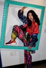 Load image into Gallery viewer, Red Plaid Drawstring Pants
