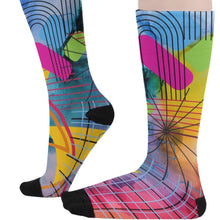 Load image into Gallery viewer, Neon Multigraphic Unisex Socks
