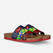 Load image into Gallery viewer, Open-Toe Slipper | Multicolored Open Toe Slipper | Kkira Shoes
