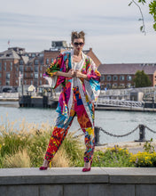 Load image into Gallery viewer, Splash Mix Kimono
