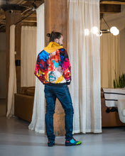 Load image into Gallery viewer, Paint Splash Bomber Jacket
